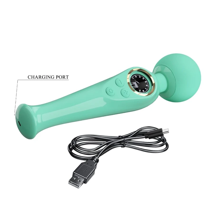 PRETTY LOVE - VIBRATORE A BACCHETTA VERDE SKYLER